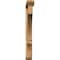 Ekena Millwork Balboa Slat Smooth Bracket w/ Offset Brace, Western Red Cedar, 5 1/2"W x 48"D x 48"H BKT0604X48X48BOA06SWR - alternate 2